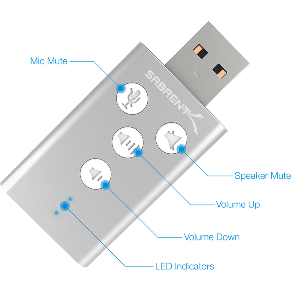 Sabrent USB Audio Sound Adapter