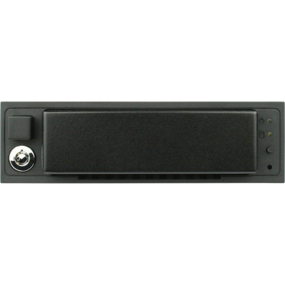 CRU Data Express DX175 Drive Bay Adapter for 5.25" - Serial ATA/600 6Gb/s SAS Host Interface Internal - Black