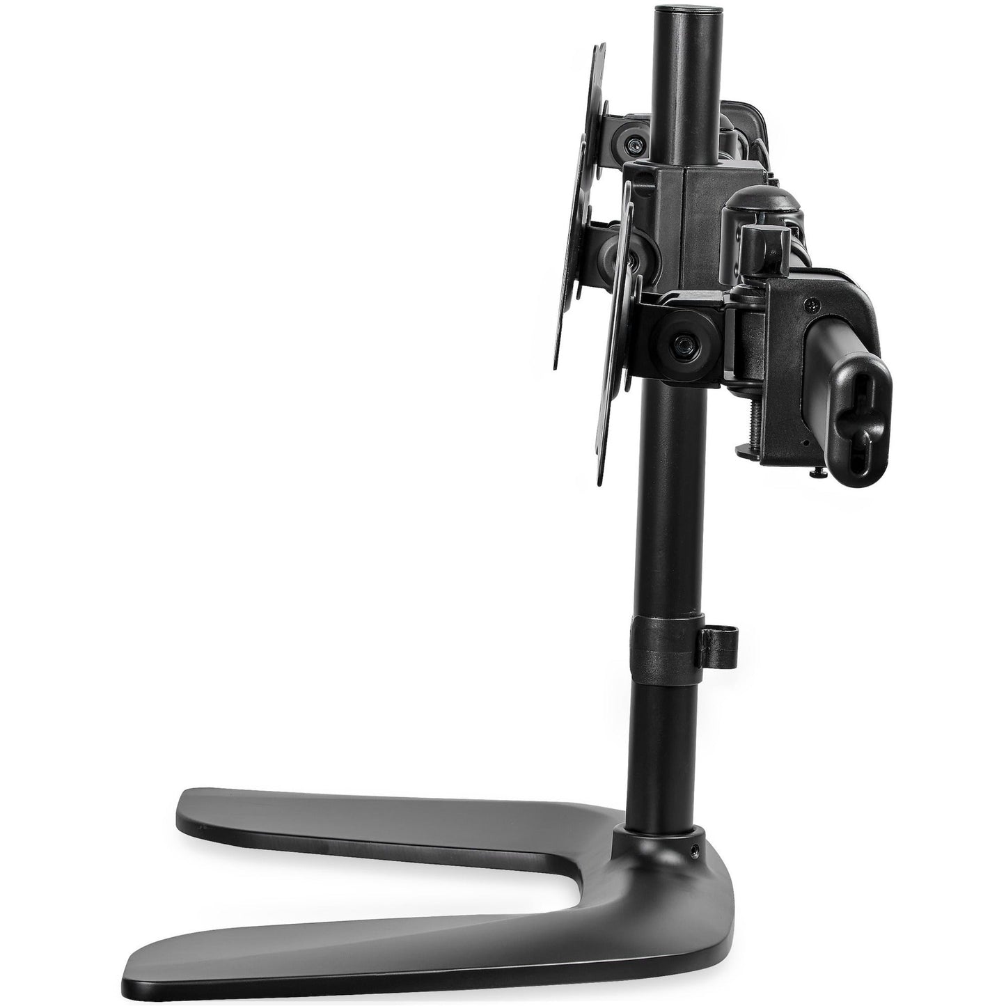StarTech.com Triple Monitor Stand Crossbar Steel & Aluminum For VESA Mount Monitors up to 27"(17.6lb/8kg) Monitor Stand 3 Monitor Arm