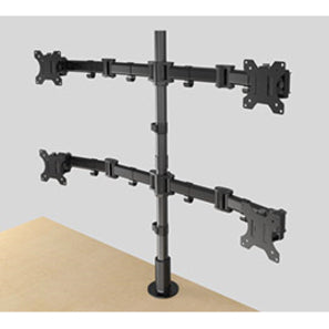 Middle Atlantic Desk Mount for LCD Monitor - Black