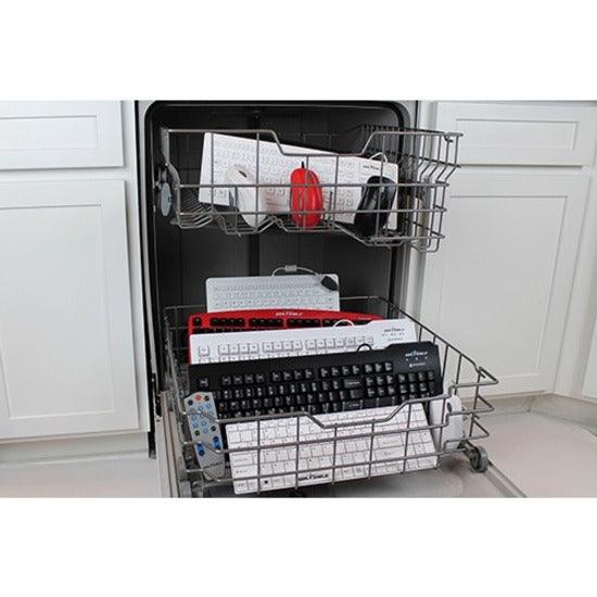 Seal Shield Silver Seal Glow Waterproof Keyboard Long Cable