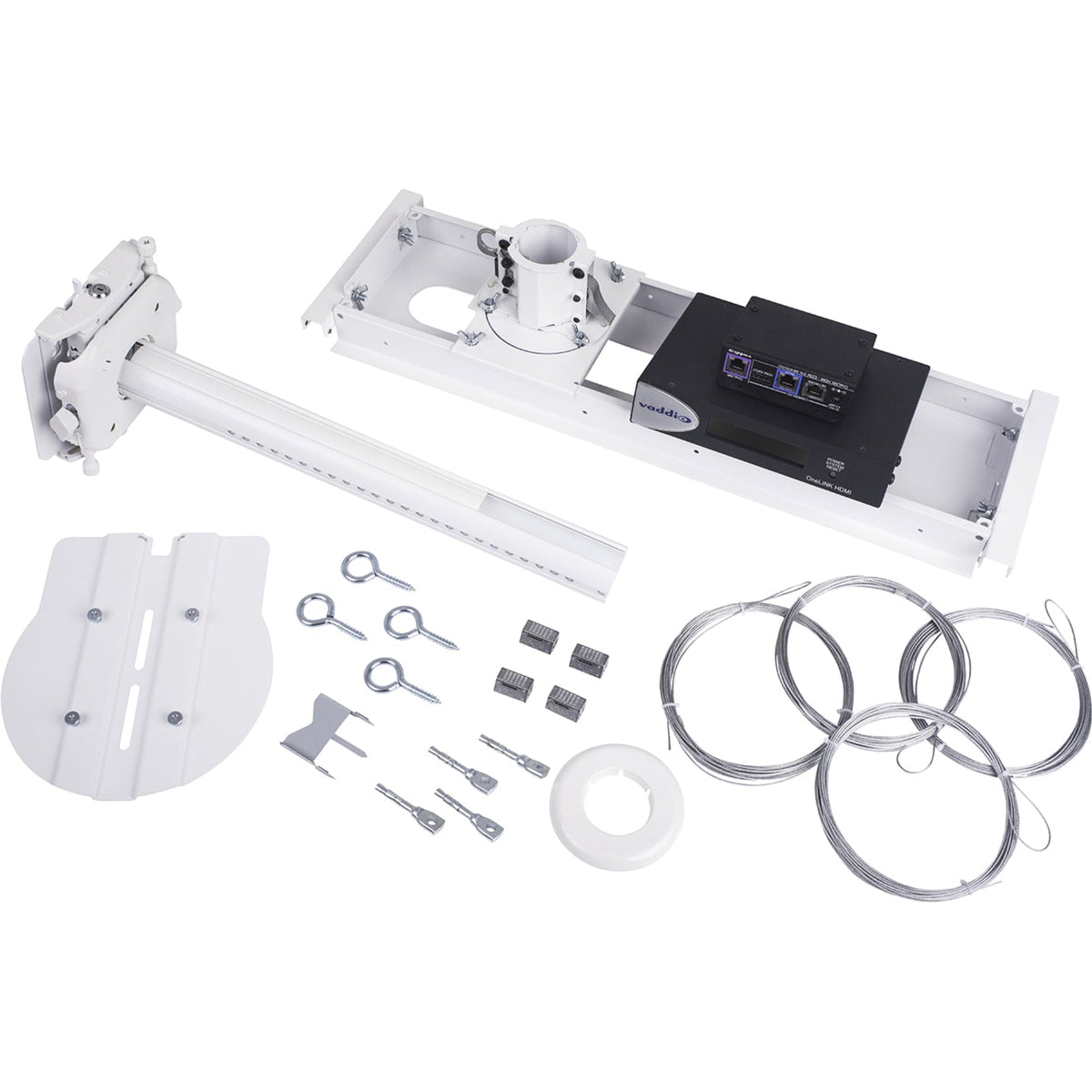 Vaddio QuickCAT Suspended Ceiling Conference Camera Mount - White