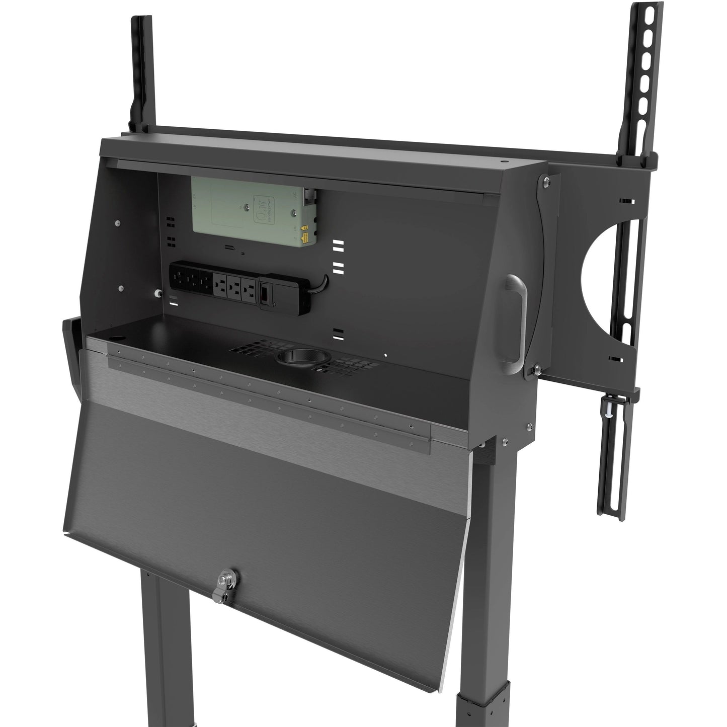 SmartMount® Motorized Height Adjustable Flat Panel Cart