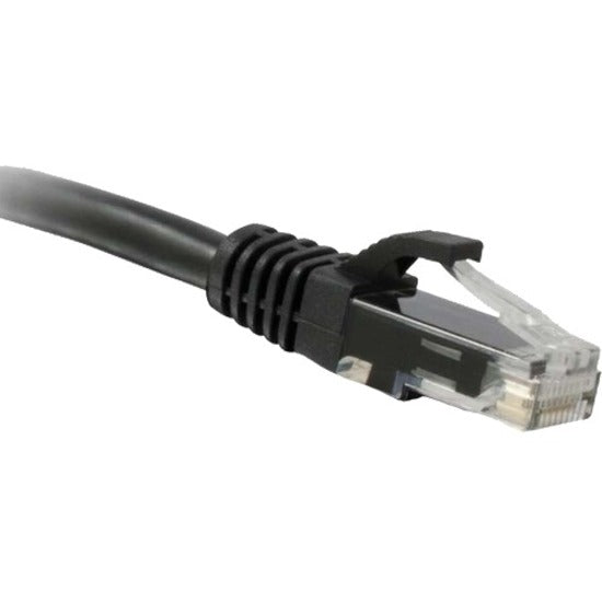 9FT CAT6 BLK BOOTED SNAGLESS