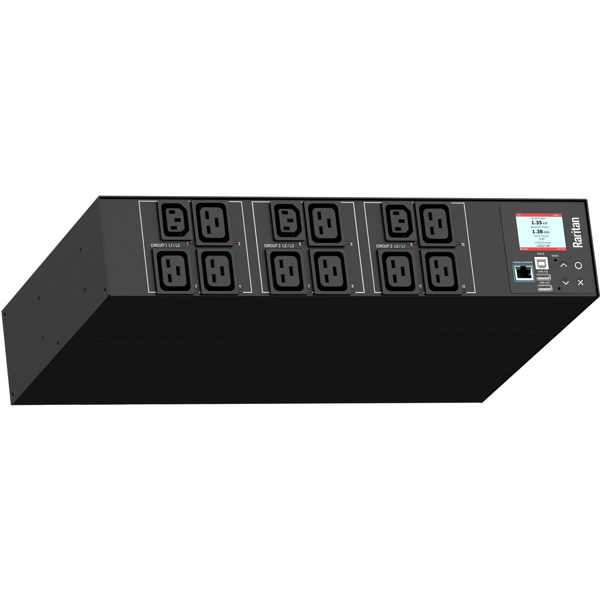 Raritan PX3-4761R (3) IEC320 C13 (9) IEC320 C19 PDU