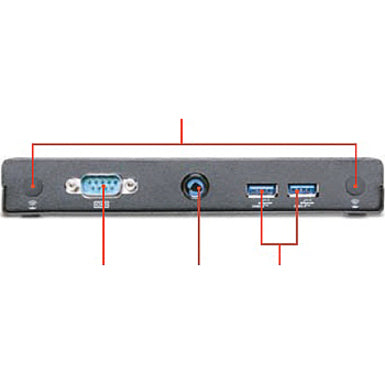 AOpen Digital Engine DE3450 Desktop Computer - Intel Celeron J3455 1.50 GHz - 4 GB RAM DDR3L SDRAM - 64 GB SSD - Mini PC