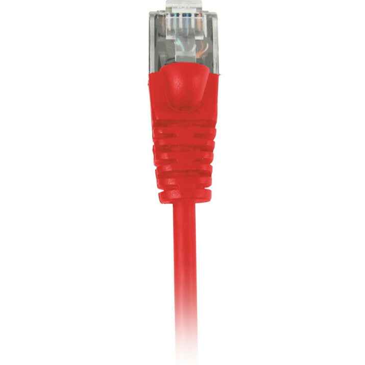 Comprehensive MicroFlex Pro AV/IT CAT6 Snagless Patch Cable Red 10ft
