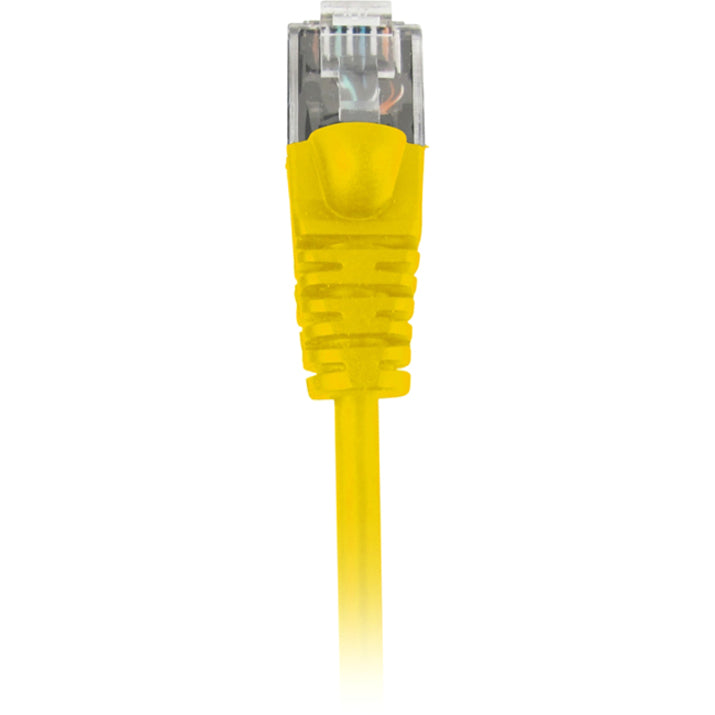 Comprehensive MicroFlex Pro AV/IT CAT6 Snagless Patch Cable Yellow 14ft