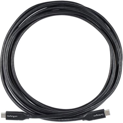 StarTech.com 3m 10 ft USB C to USB C Cable w/ 5A PD - M/M - USB 2.0 - USB-IF Certified - USB Type C Cable - USB C Charging Cable - USB C PD Cable