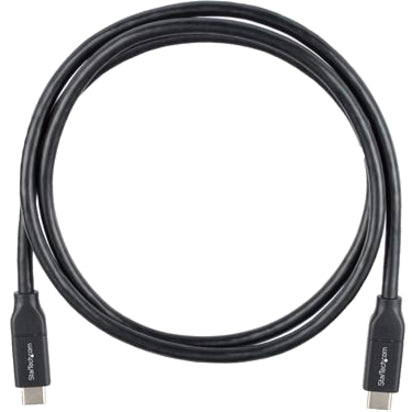 StarTech.com 1m 3 ft USB C to USB C Cable w/ 5A PD - M/M - USB 2.0 - USB-IF Certified - USB Type C Cable - USB C Charging Cable - USB C PD Cable
