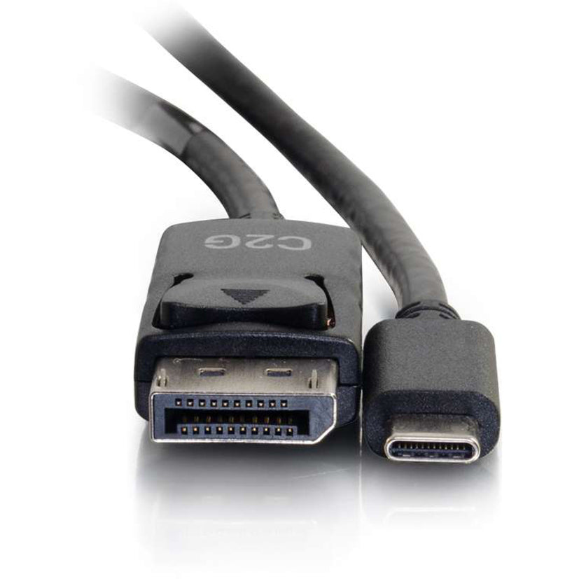 C2G 12ft USB C to DisplayPort 4K Cable Black