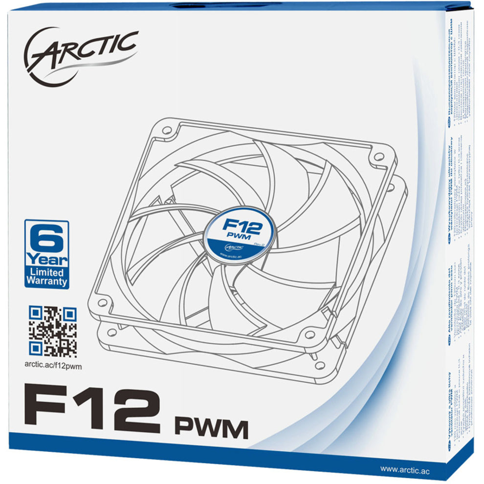 Arctic 4-Pin PWM Fan with Standard Case