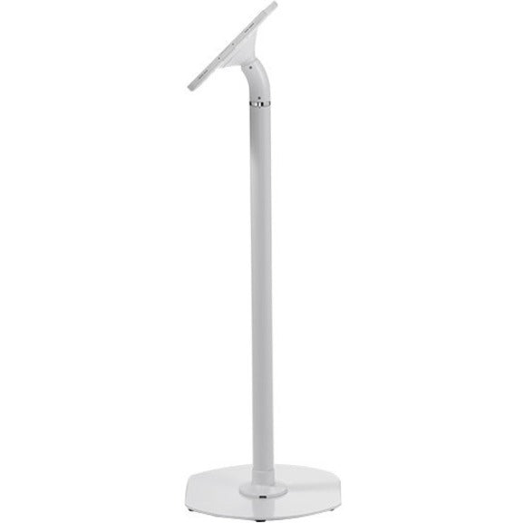 ArmorActive Pipeline Kiosk 42 in with Echo for iPad Pro 12.9 in White with Baseplate