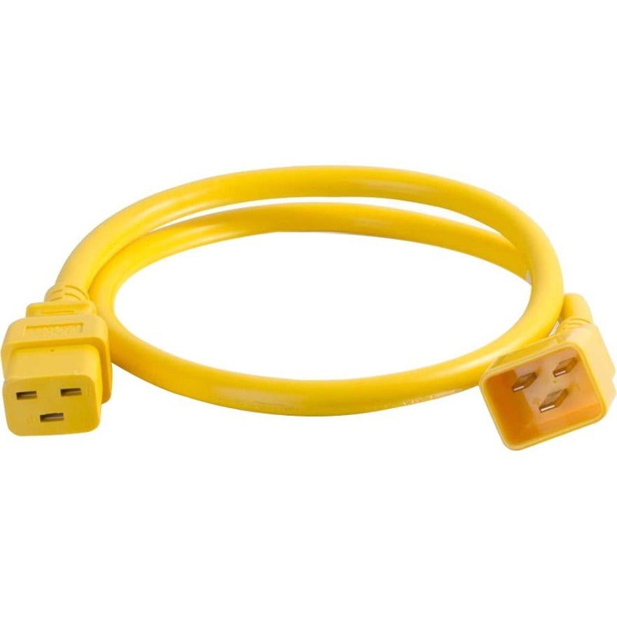 1FT C20 TO C19 12/3 SJT YELLOW