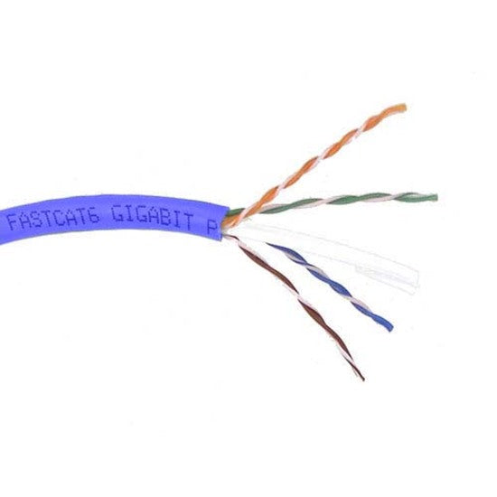1000FT BULK CAT6 BLUE SOLID