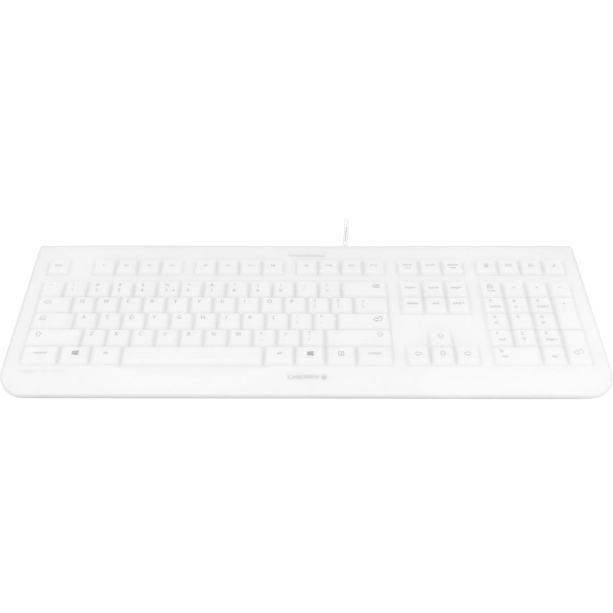 CHERRY WHITE EZCLEAN Wired Covered Cleanable Keyboard