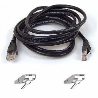 6FT CAT5E RJ45M/RJ45M BLACK