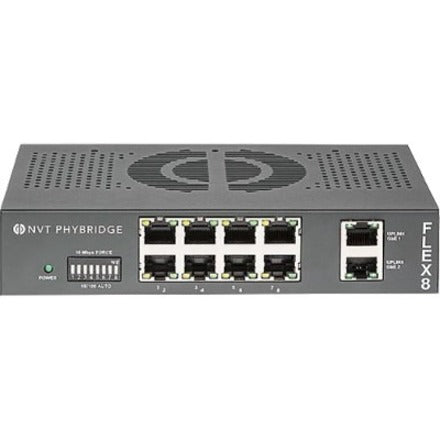 NVT Phybridge FLEX8 Unmanaged Switch