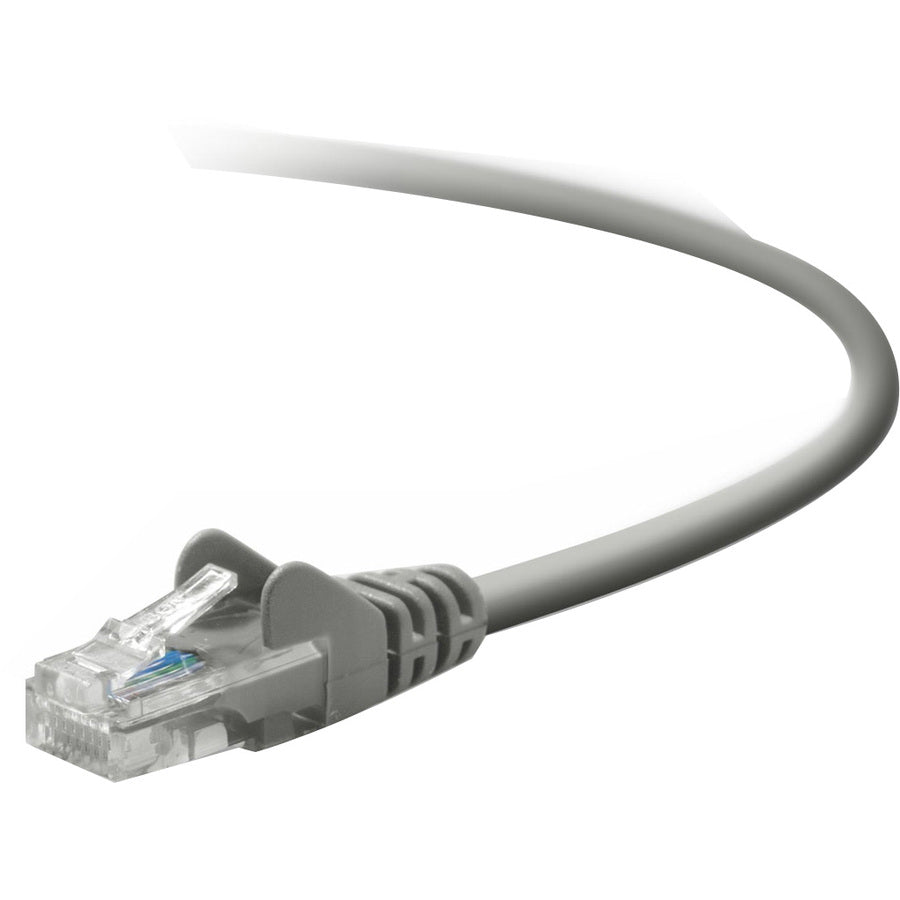 1FT CAT5E GRAY SNAGLESS