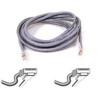 25FT CAT5E GREY PLENUM RJ45M/M