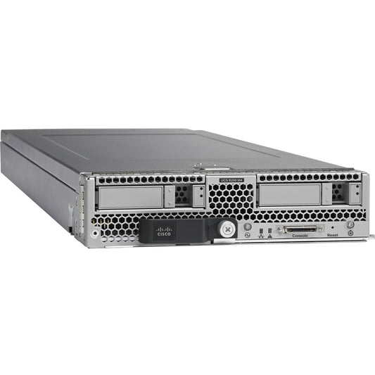 Cisco B200 M4 Blade Server - 2 x Intel Xeon E5-2630 v4 2.20 GHz - 128 GB RAM - 12Gb/s SAS Serial ATA/600 Controller - Remanufactured