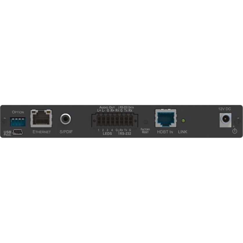 Kramer 4K UHD HDMI/DVI Audio & Data over HDBaseT Twisted Pair Receiver