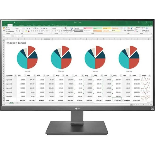 LG 27BK67U-B 27" 4K UHD LCD Monitor - 16:9 - Black