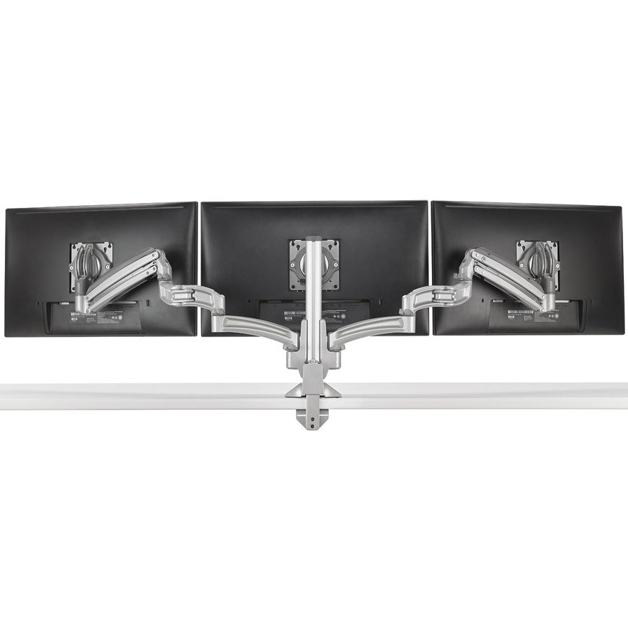 Chief KX Low-Profile Triple Display Desk Mount - For Displays 10-32" - Silver