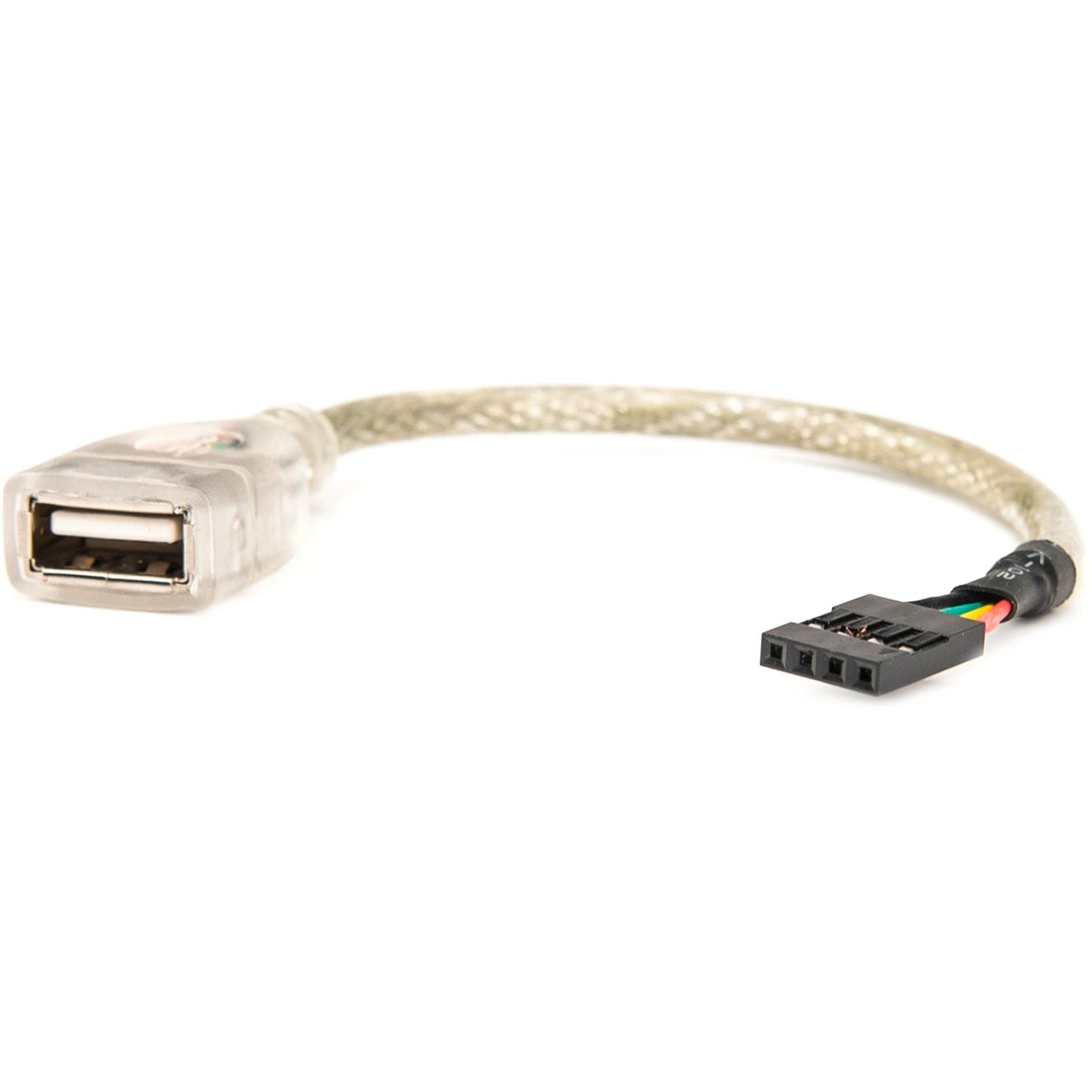 Rocstor Premium 6in USB 2.0 Cable - USB A Female to USB Motherboard 4 Pin Header F/F - Type A Female USB