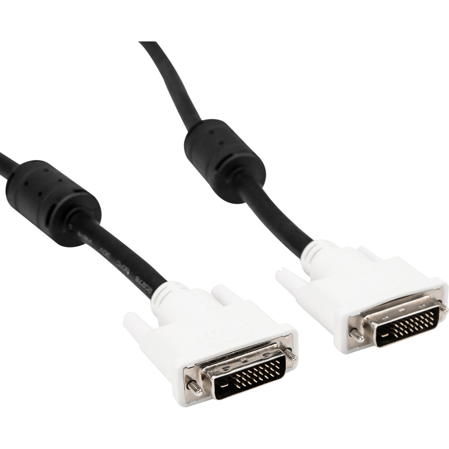 Rocstor Premium 10ft DVI-D Dual Link Monitor Extension Cable - M/F - DVI-D Male - DVI-D Female Video - 10ft - Black 25 Pin Cable M/F