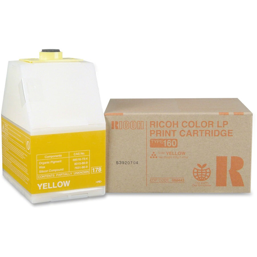 YELLOW TYPE 160 PRINT CARTRIDGE