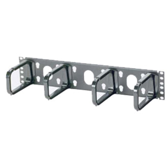 2RU HORIZONTAL PANEL D-RINGS