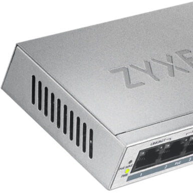 ZYXEL 5-Port GbE Unmanaged PoE Switch