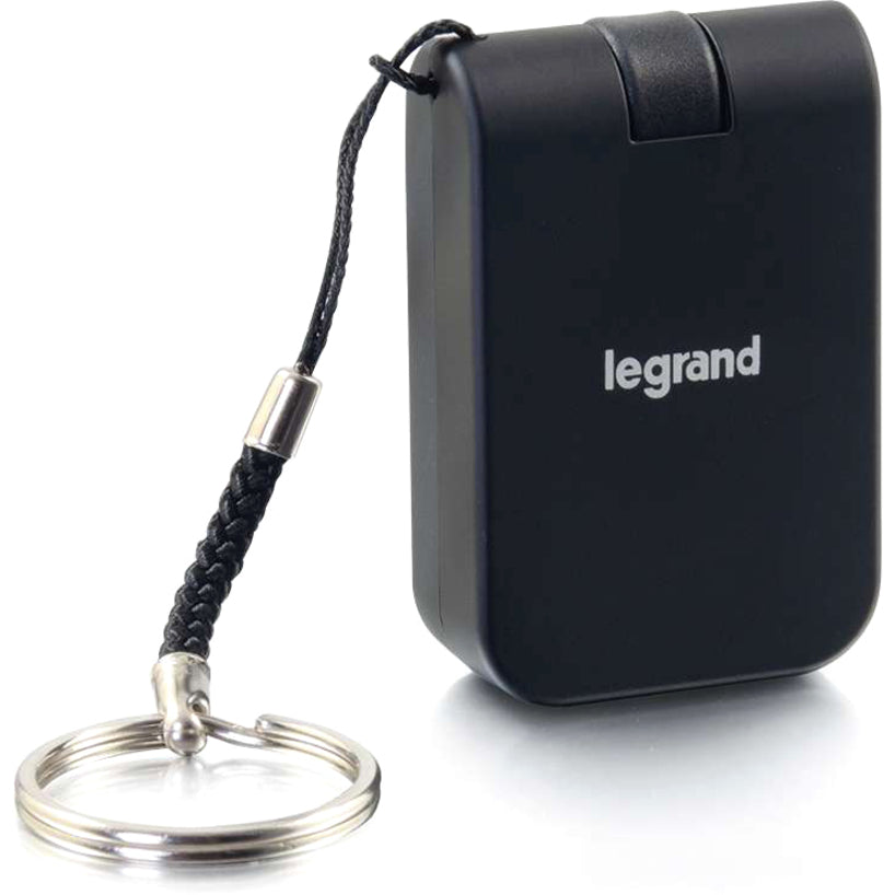 C2G USB C to VGA Adapter - Travel Adapter with Keychain