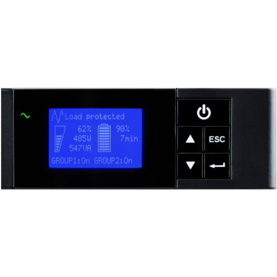 Eaton 5P UPS 1440VA 1100W 120V Line-Interactive UPS 5-15P 5x 5-15R Outlets Lithium-ion Battery True Sine Wave Cybersecure Network Card Option 1U