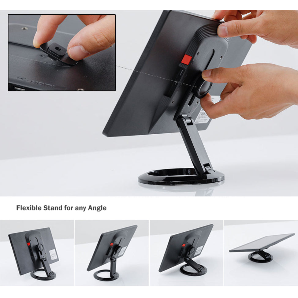 DoubleSight Displays DS-12H 12.1" WXGA LCD Monitor - Black - TAA Compliant