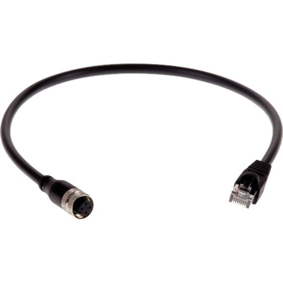 0.5M 1.6FT M12 F -RJ45 M CABLE