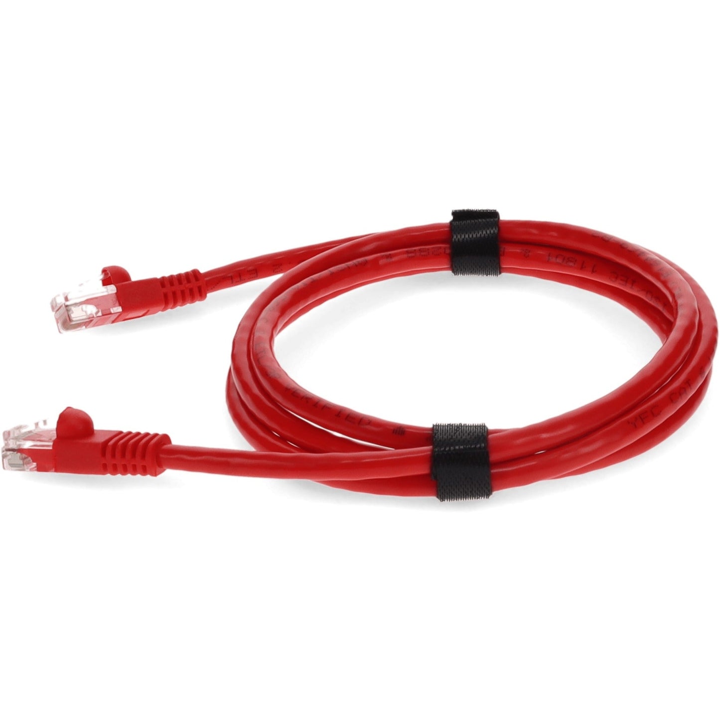 AddOn 9ft RJ-45 (Male) to RJ-45 (Male) Red Cat6 Straight UTP PVC Copper Patch Cable