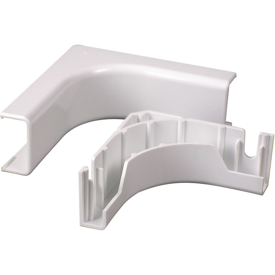 Wiremold 2817FO Radiused Internal Elbow Fog White