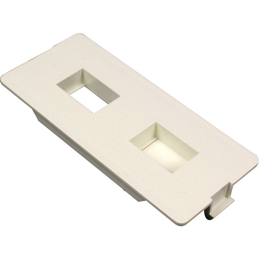 Wiremold 5500 Flush Dual RJ Connector Faceplate Fitting