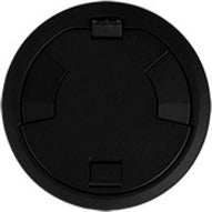 Wiremold 8CT Evolution Poke Thru Surface Style Cover Black