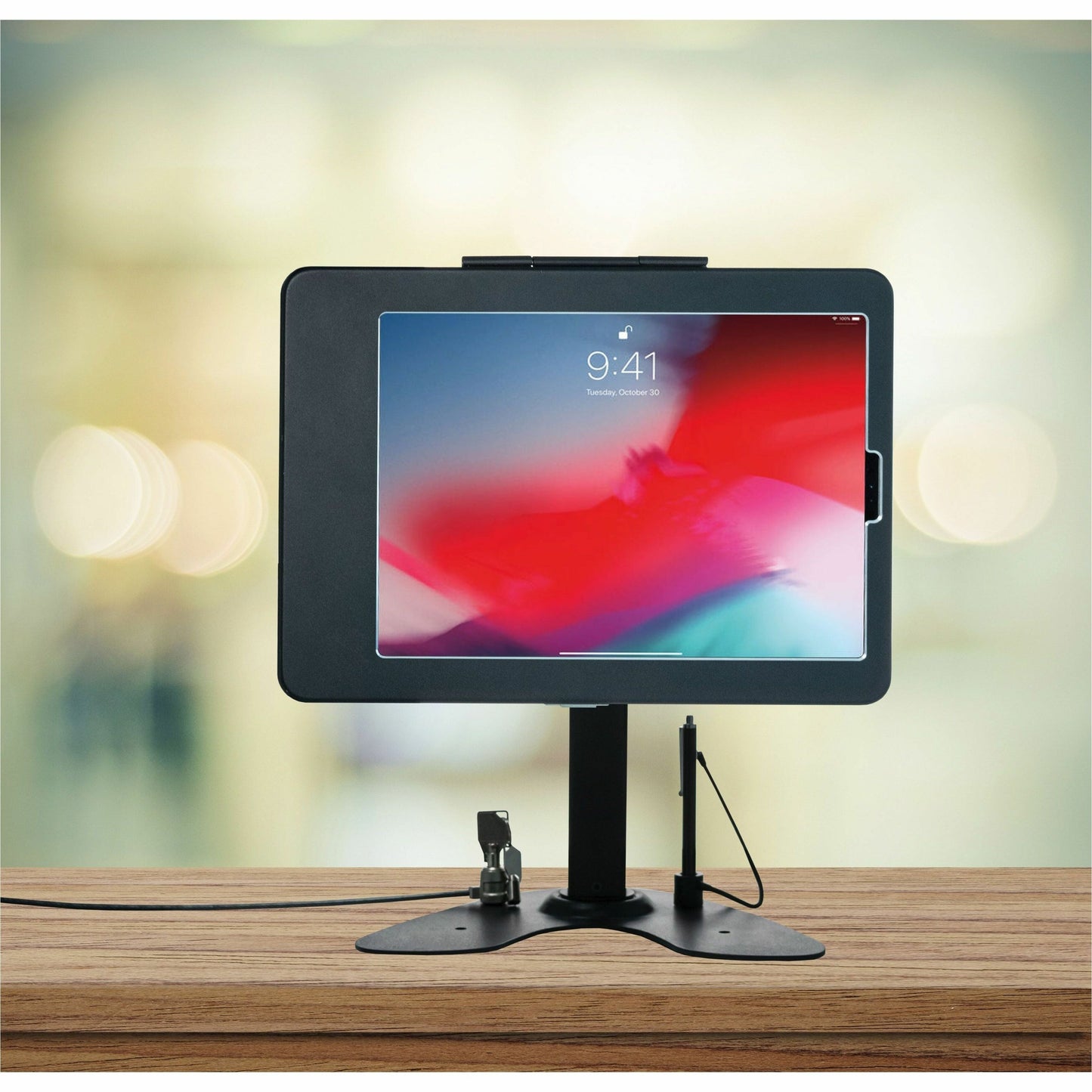 CTA Digital Dual Security Kiosk Stand for 11-inch iPad Pro Gen 3 & 4