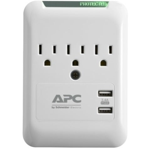 APC by Schneider Electric SurgeArrest Essential 3-Outlet Surge Suppressor/Protector