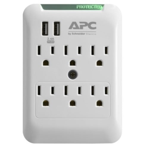 APC by Schneider Electric SurgeArrest Essential 6-Outlet Surge Suppressor/Protector