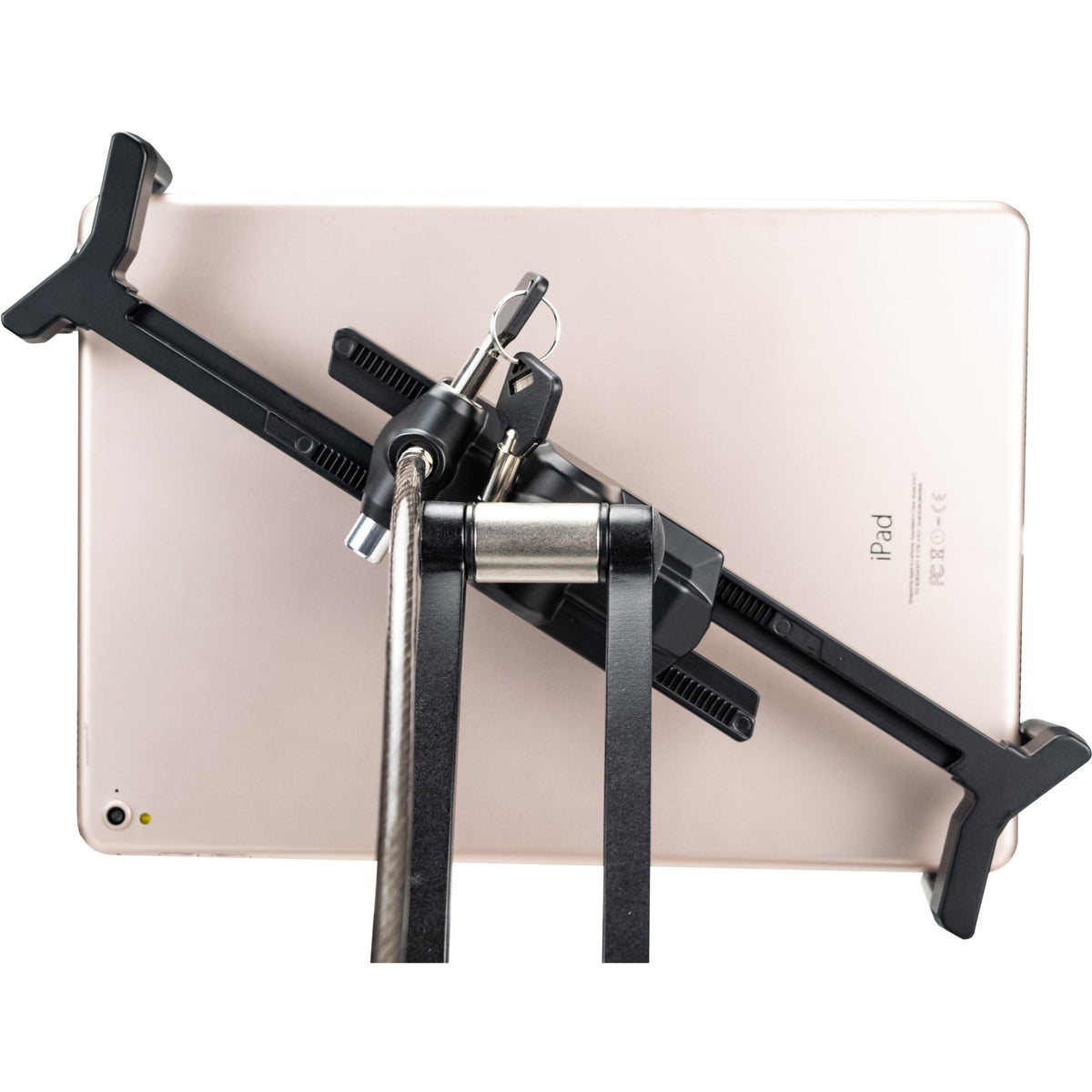 CTA Digital 2-in-1 Security Multi-Flex Tablet Stand and Wall Mount for 7-14 Inch Tablets including iPad 10.2-inch (7th/ 8th/ 9th Gen.)