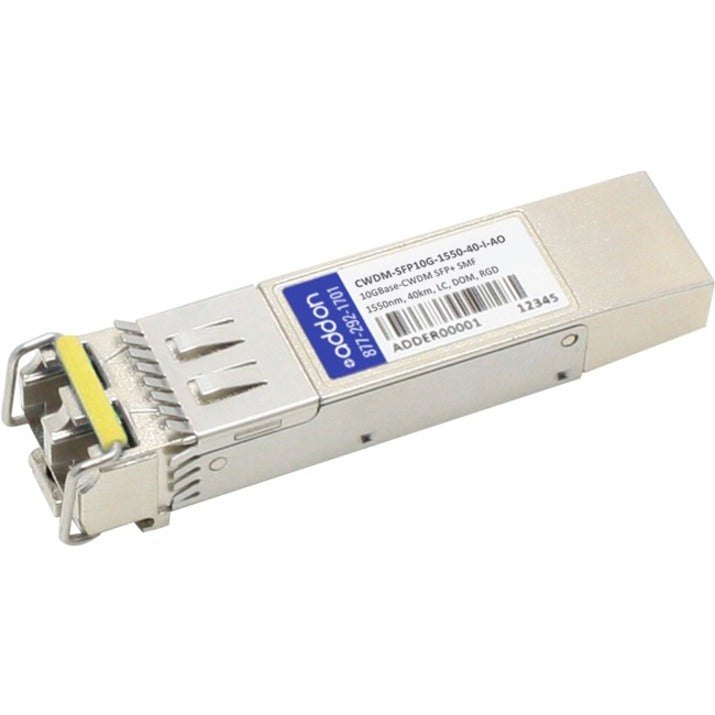 AddOn Cisco CWDM-SFP10G-1550-40-I Compatible TAA Compliant 10GBase-CWDM SFP+ Transceiver (SMF 1550nm 40km LC DOM)