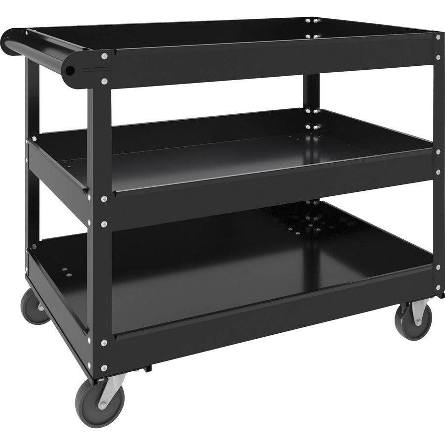 Lorell 3-shelf Utility Cart