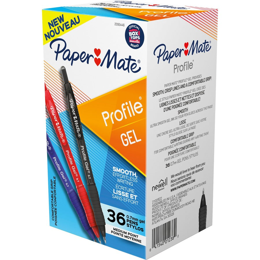 Paper Mate Profile Gel 0.7mm Retractable Pen