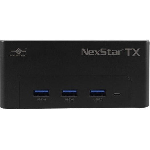 Vantec NexStar TX NST-D328S3H-BK Drive Dock SATA/600 - USB 3.0 Type A Host Interface - UASP Support External
