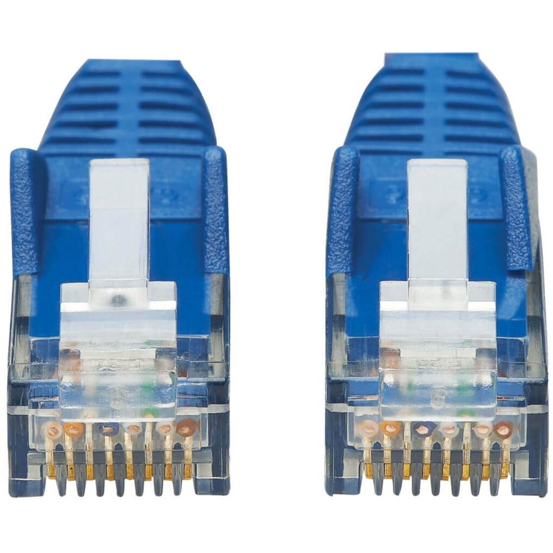Tripp Lite Cat6 Gigabit Snagless Molded UTP Ethernet Cable (RJ45 M/M) PoE CMR-LP Blue 30 ft. (9.14 m)
